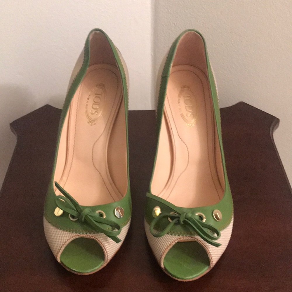 Tod’s heels, size 6.5